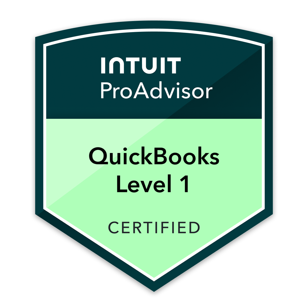 QuickBooks Level 1 Certified ProAdvisor
