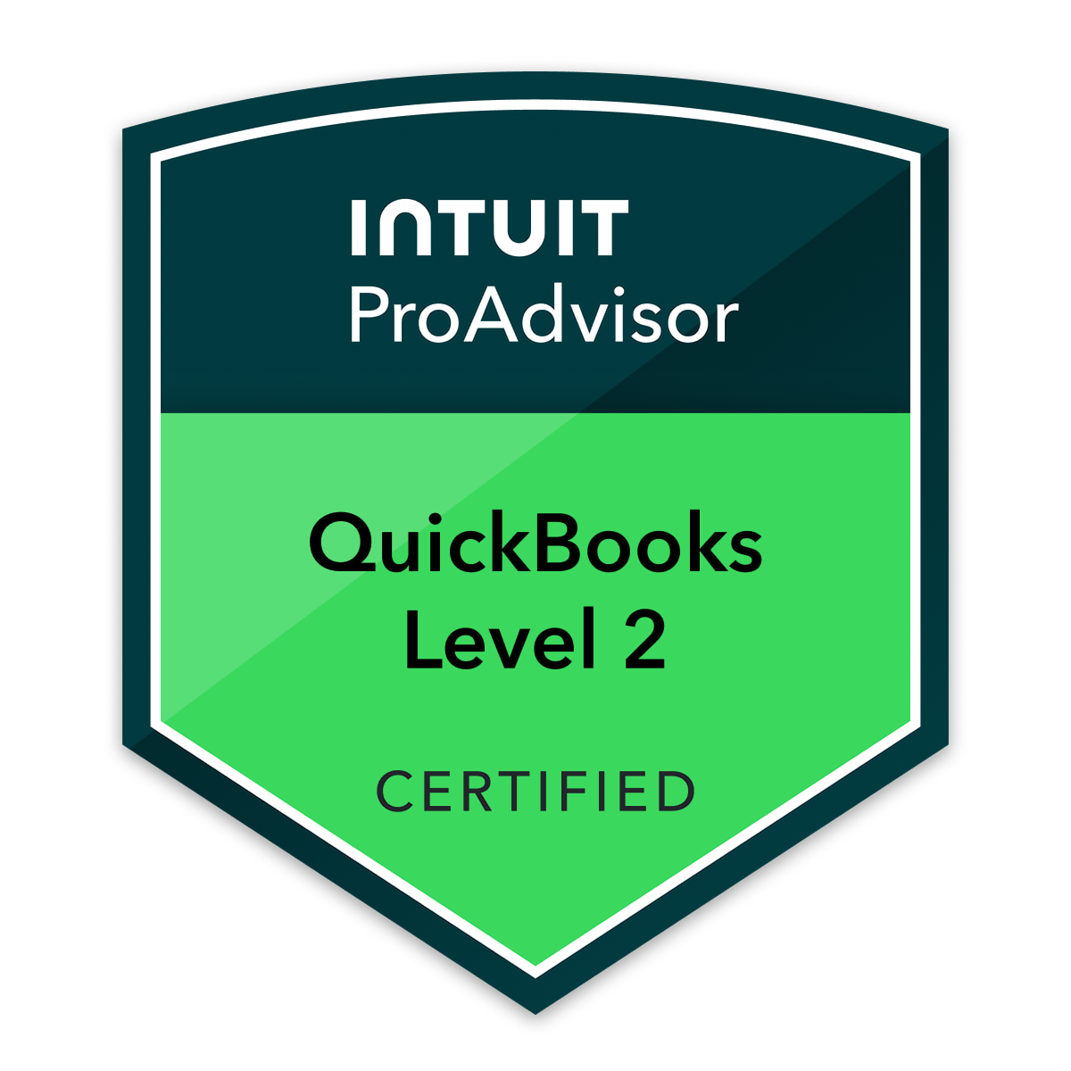 QuickBooks Level 2 Certified ProAdvisor